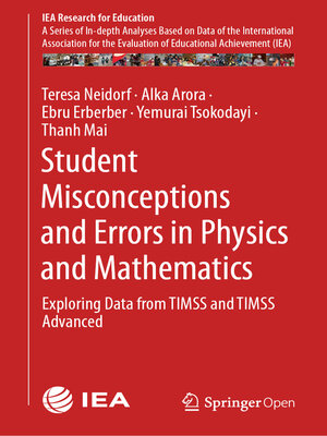cover image of Student Misconceptions and Errors in Physics and Mathematics